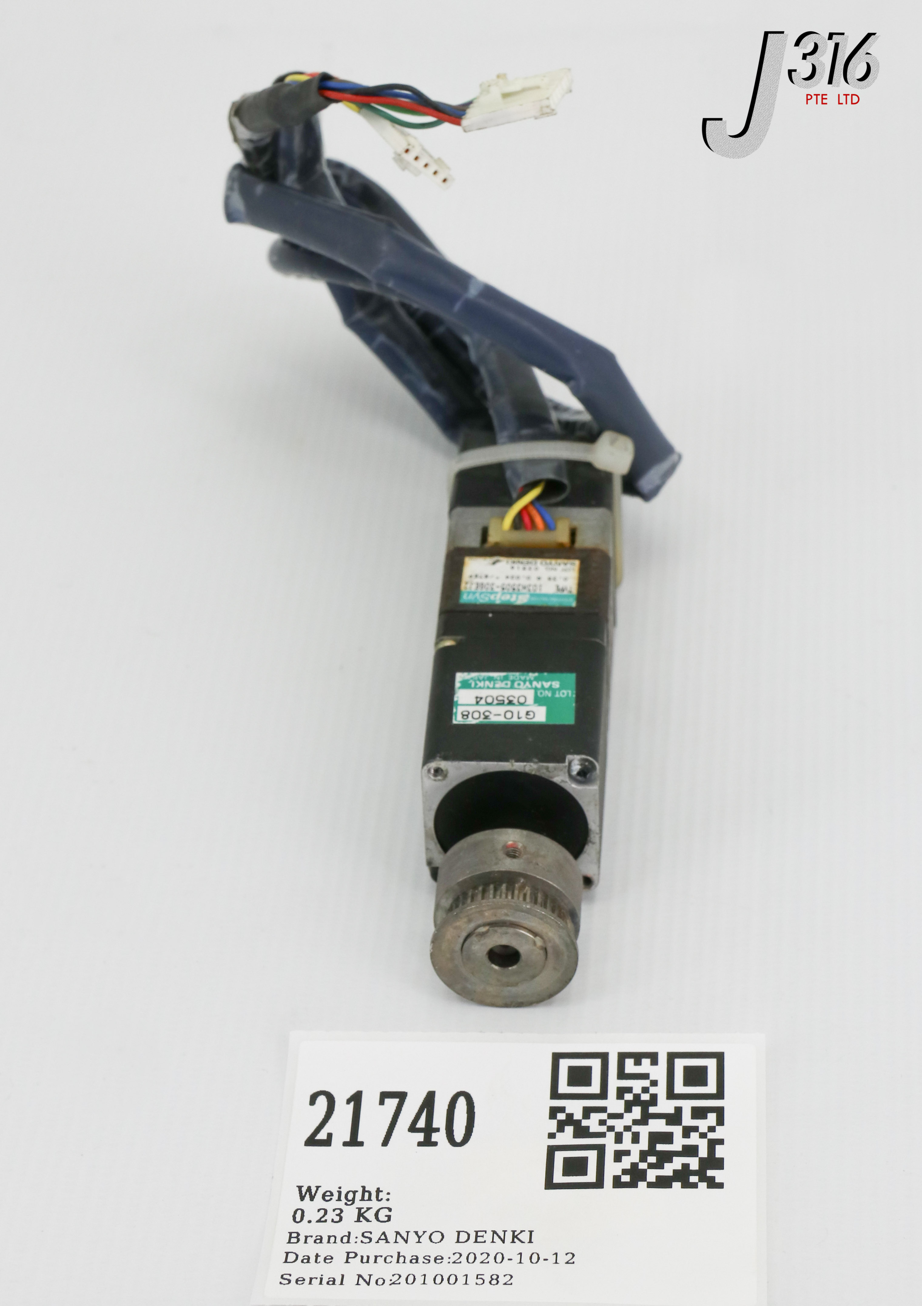 21740 SANYO DENKI STEP SYN STEPPING MOTOR, G10-308 103H3505-30GEJ2
